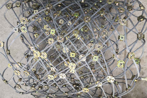 鋼絲繩網(wǎng)網(wǎng)片抗頂破力檢測(cè)報(bào)告