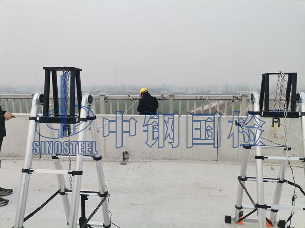 防撞護(hù)欄水平推力檢測