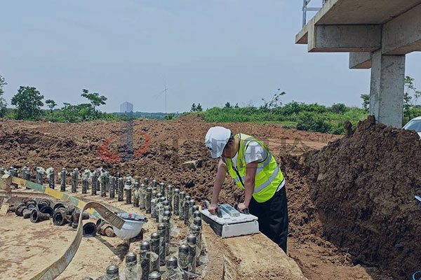 內(nèi)蒙古風機基礎雷達檢測缺陷案例
