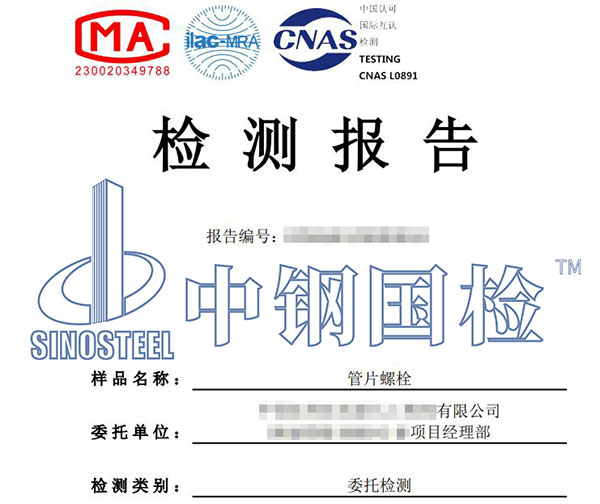 螺栓檢測報(bào)告